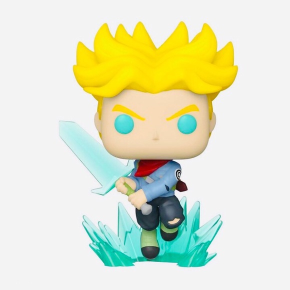 Funko Pop Dragon Ball Super Super Saiyan Trunks With Sword #1281 Vinyl Figure - Picture 7 of 7